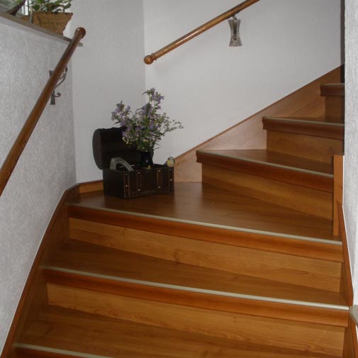 Treppensanierung einer Treppe aus Stein nach Sanierung