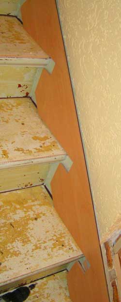 Treppe, Sanierung, selbst gemacht 